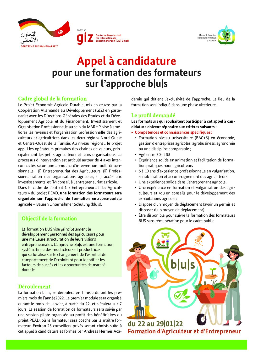 Factsheet et Formulaire-FORMATION BUS