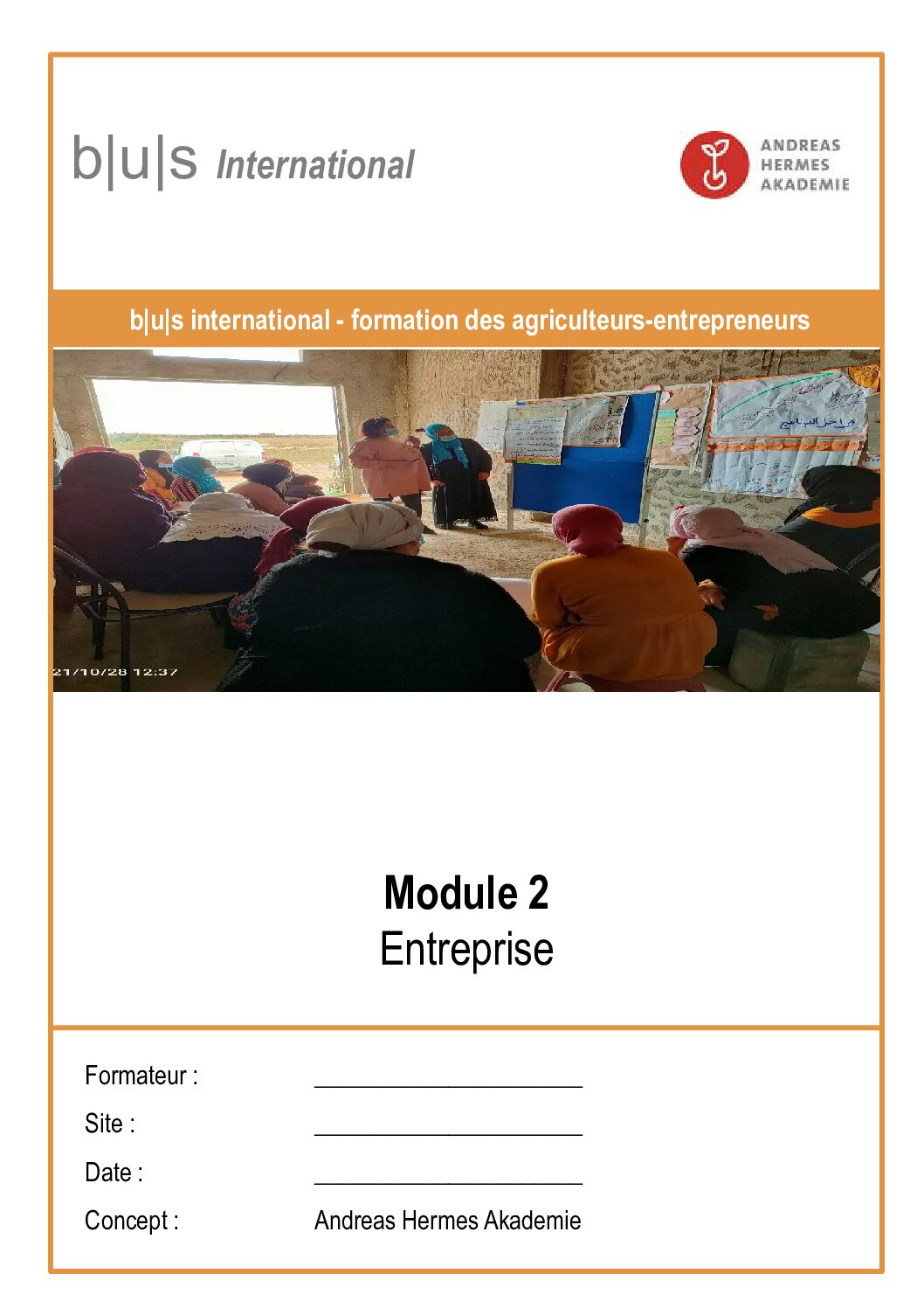 Outil de formation BUS N°1_ Fiche de travail BUS 2