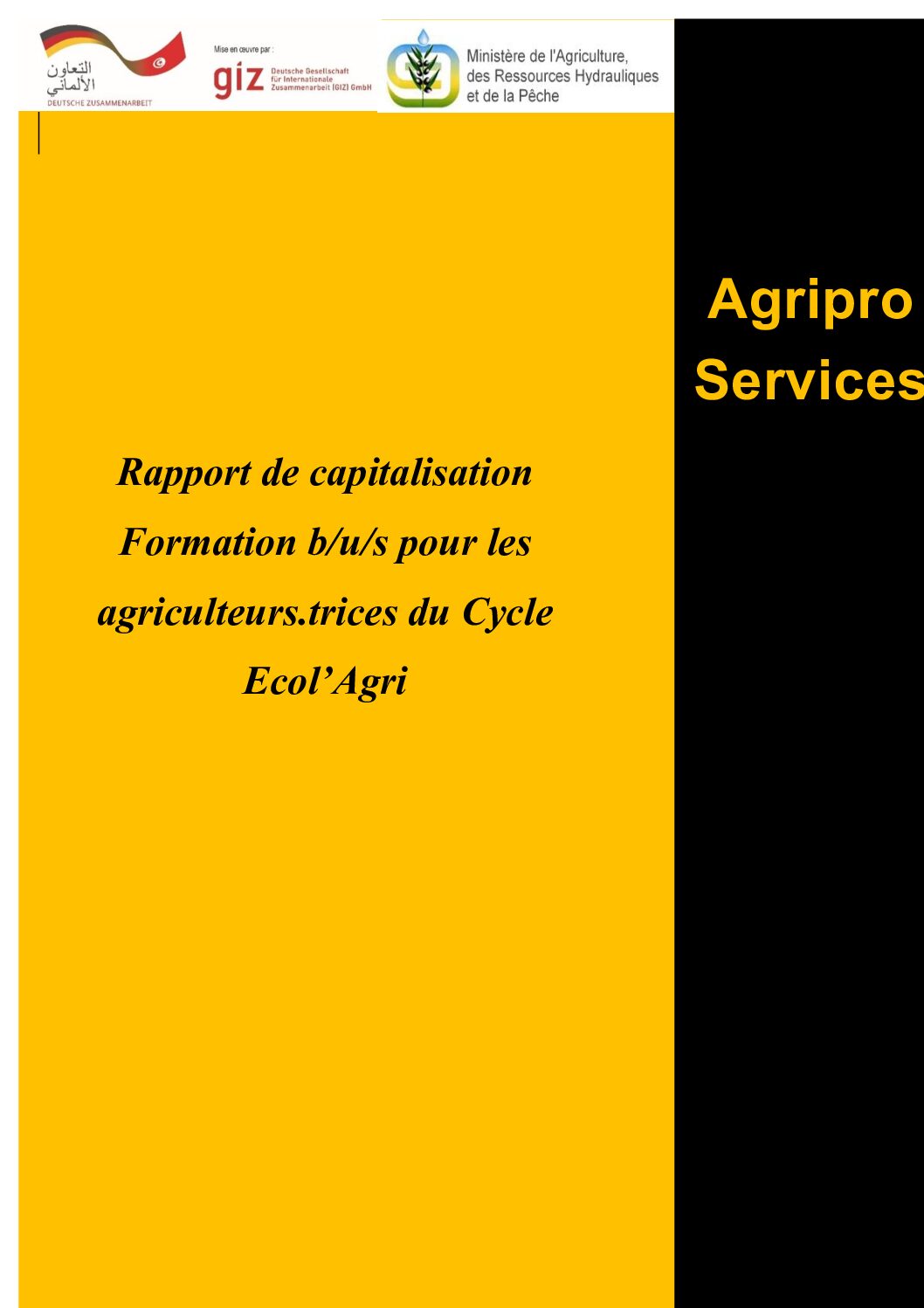 PEAD_Rapport de capitalisation Formation BUS pour les agriculteurs